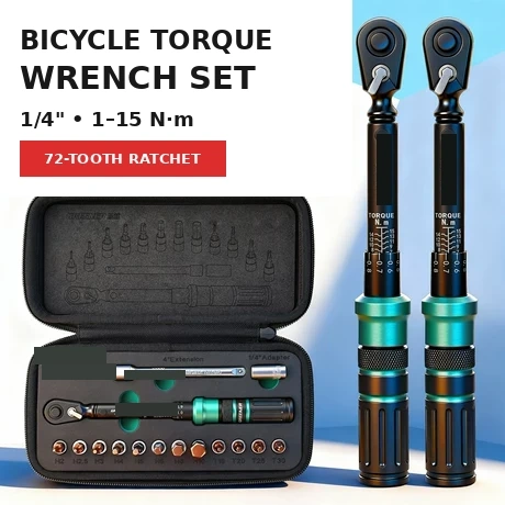 Professional Digital Torque Wrench with LCD Display and Preset Alerts